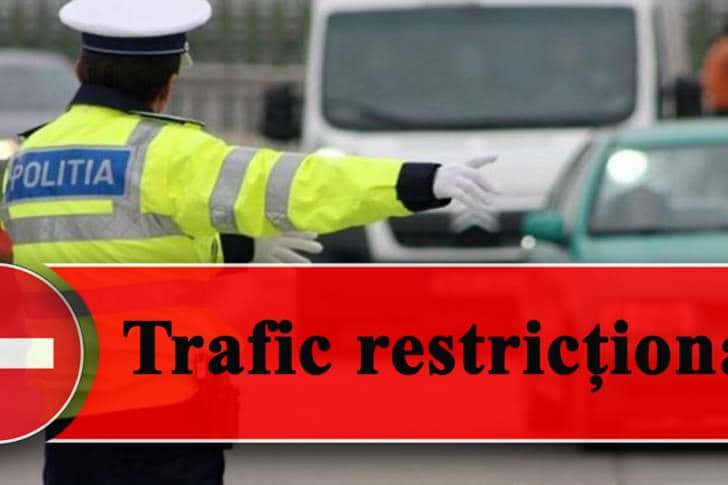 Trafic restricționat pe DN1B, la Loloiasca