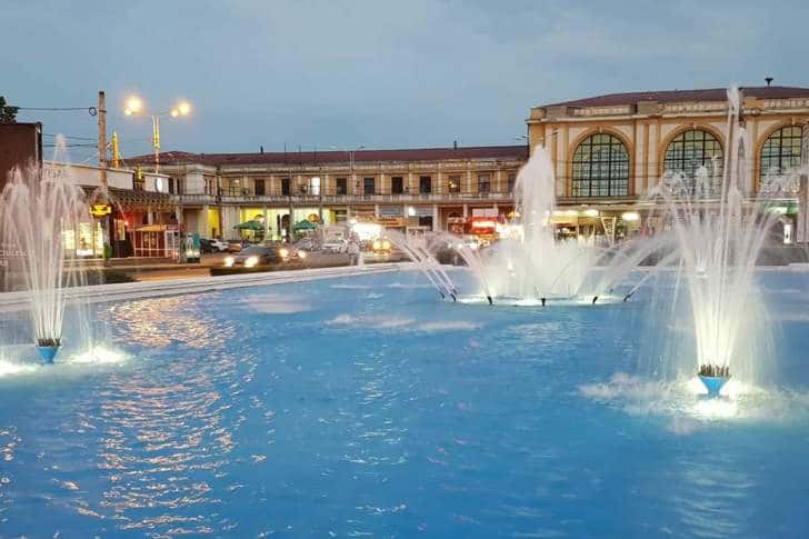 Fântâna arteziană de la Gara de Sud funcționează din nou! 