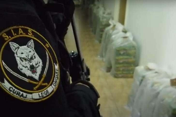 Captură impresionantă de droguri ascunse între cutii cu săpun, într-un container din portul Constanța!