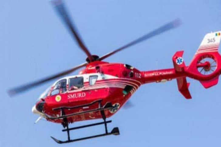 Un elicopter SMURD va prelua victimele din accidentul de la Loloiasca