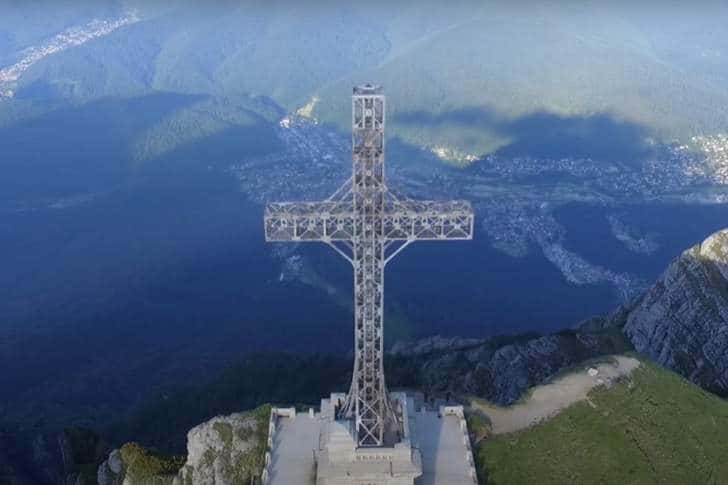 92 de ani de la inaugurarea Crucii Eroilor de pe Caraiman, la 14 septembrie 1928