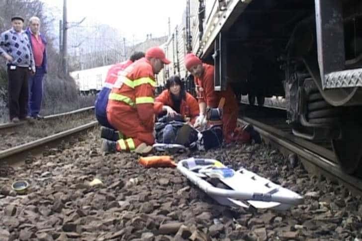 Bărbat călcat de tren lângă Ploiești