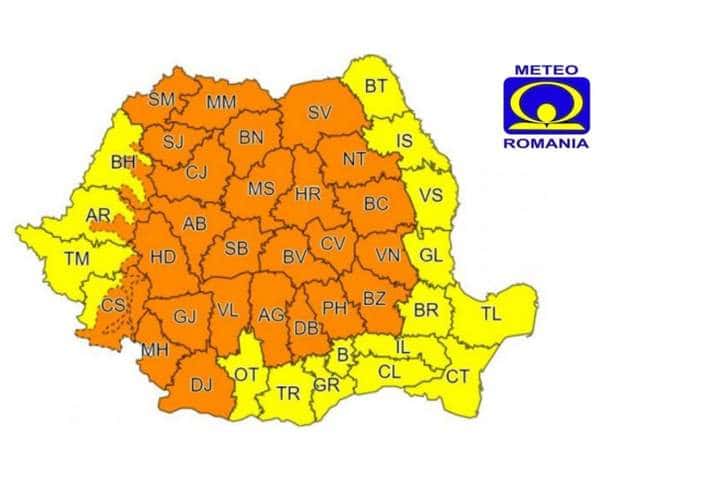 Vremea se schimbă radical începând din această seară, inclusiv în Prahova