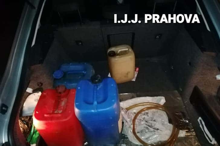 Hoț de motorină, prins la furat de jandarmii prahoveni