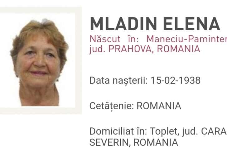 O femeie de 82 de ani, originară din Măneciu, cea mai vârstnică persoană dată în urmărire de Poliția Română!