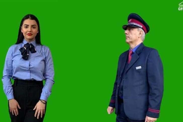 Angajații de la CFR Călători își schimbă uniformele de săptămâna viitoare