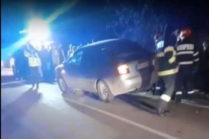 Un biciclist a fost călcat de o mașină condusă de un polițist, la Aluniș