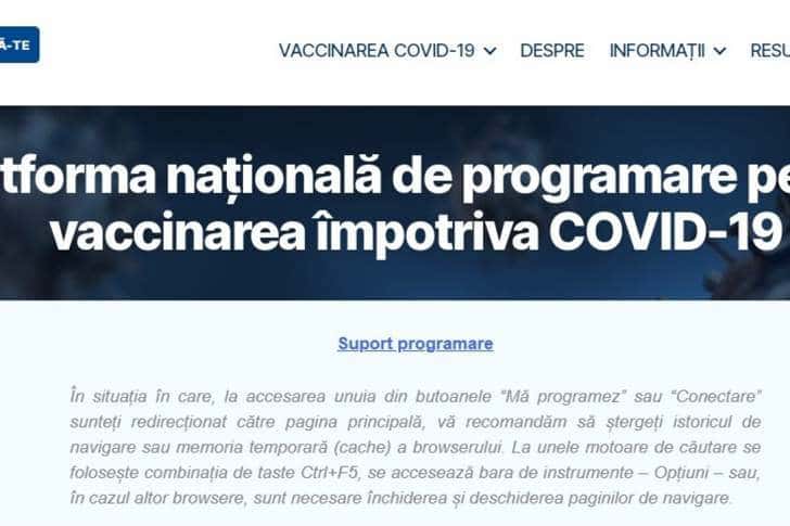 Peste 200.000 de persoane, programate deja pentru vaccinare în etapa a II-a