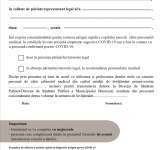 Formularul privind acordul de testare rapidă a elevilor. Cine poate purta vizieră în loc de mască?