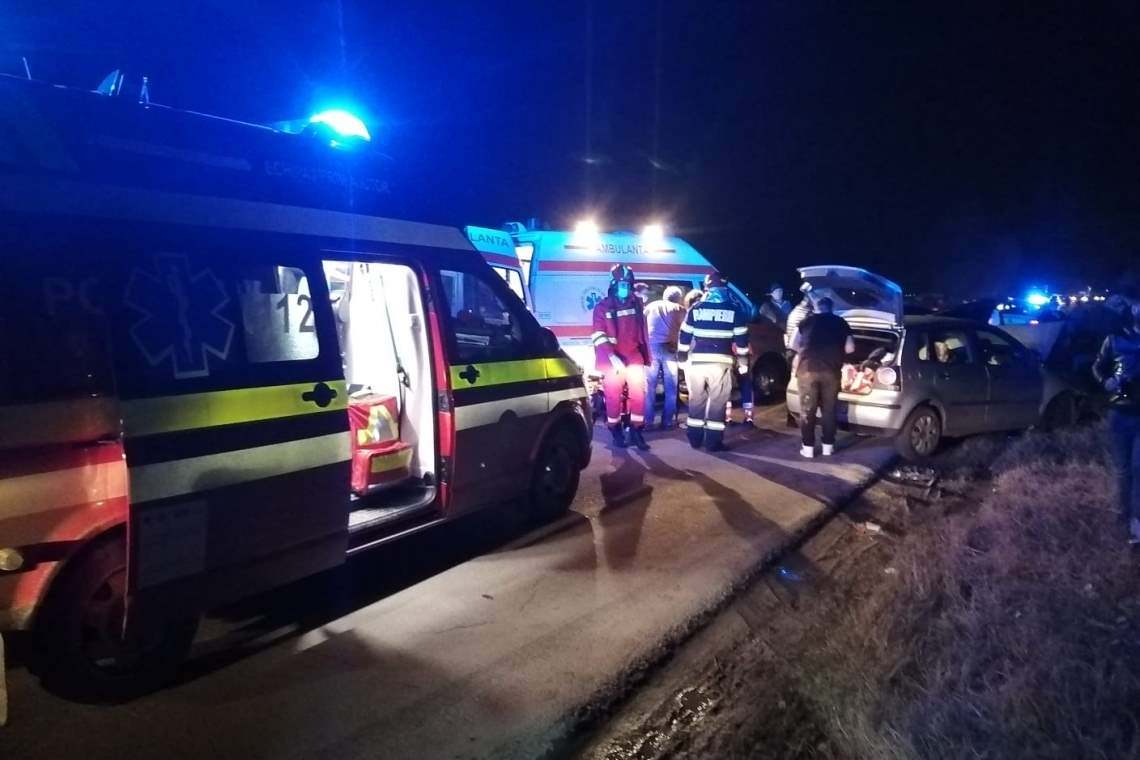 Grav accident rutier pe DN1B, la Albești Paleologu