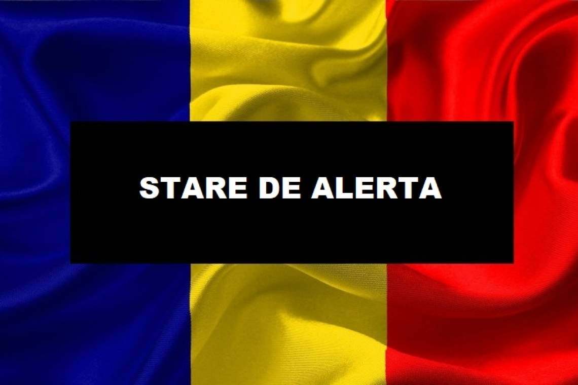 Starea de alertă se prelungeşte încă 30 de zile