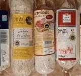 Câtă carne și câtă slănină conțin mărcile de Salam de Sibiu aflate pe piața românească?