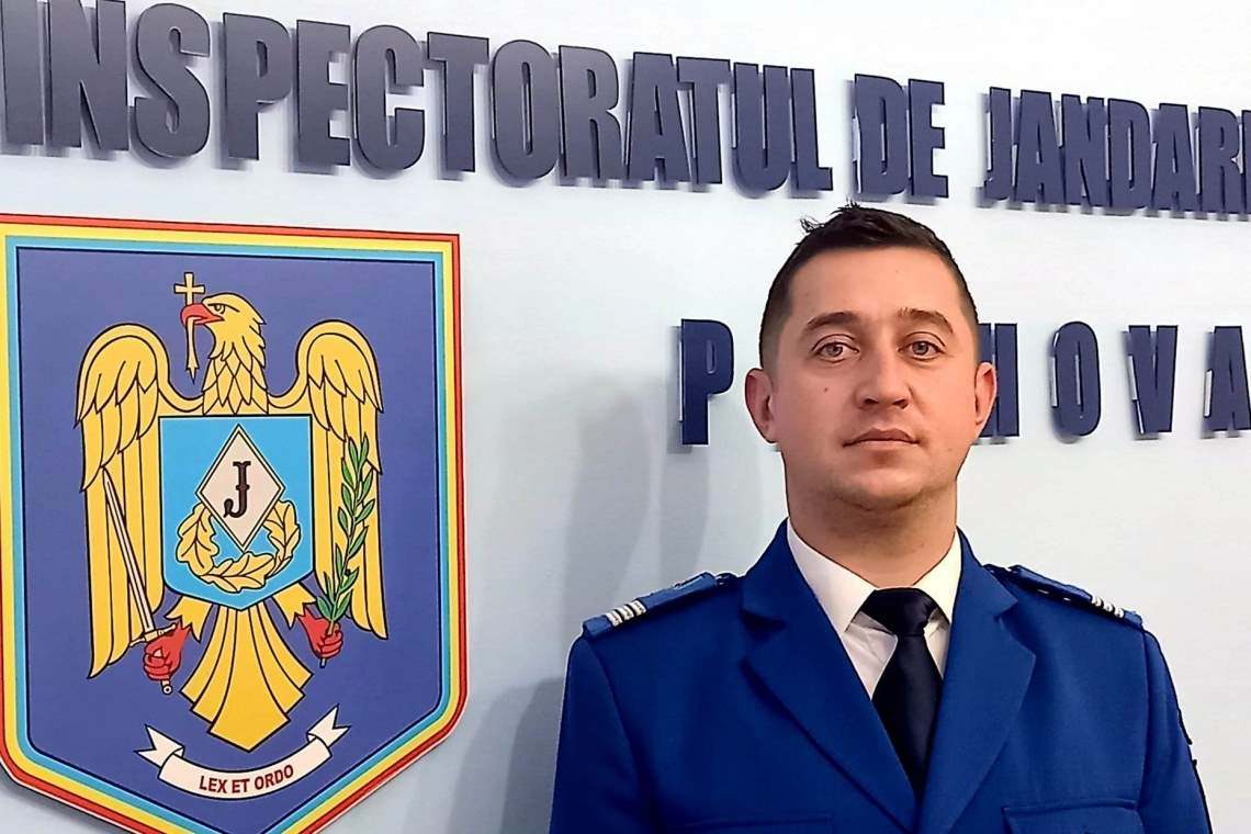 Căpitanul Daniel Chirvase este noul purtător de cuvânt al Jandarmeriei Prahova