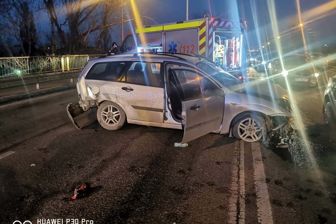 Un șofer băut a provocat accidentul de pe podul de la Artsani