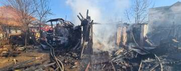 De la ce a pornit incendiul care a mistuit o gospodărie, la Măgureni