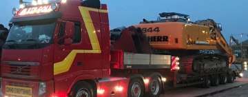 Un transport agabaritic va traversa județul Prahova, în această seară