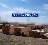 Polițiștii prahoveni au confiscat, la Mizil, cherestea în valoare de peste 105.000 de lei
