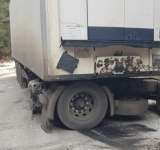 DN1A, blocat la Cheia de un TIR cu bere