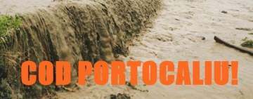 Pericol de inundații pe Cricovul Sărat, în județul Prahova. A fost emis cod portocaliu!