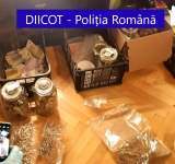 Percheziții în Prahova, la membrii unei grupări de trafic internațional de droguri