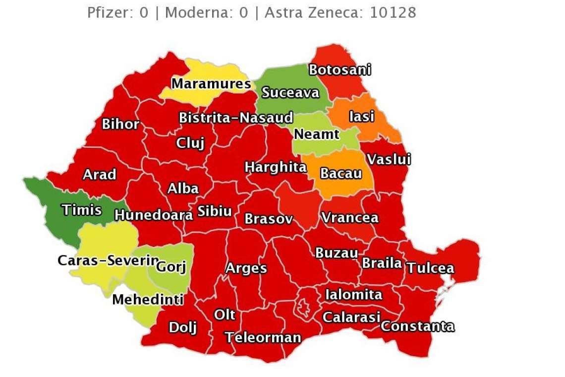 Liste de așteptare imense pentru programarea vaccinării în Prahova! În România mai sunt disponibile, în prezent, doar vaccinuri AstraZeneca