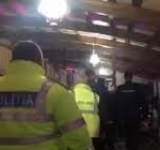 Chef spart de polițiști, în comuna Fulga. Participanții au fost amendați