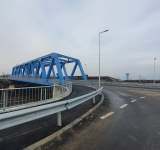 Marcajele de pe noul "pod de lemn" din Ploiești, refăcute la numai trei luni de la inaugurare