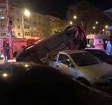 O șoferiță băută a produs un accident ieșit din comun, la Ploiești