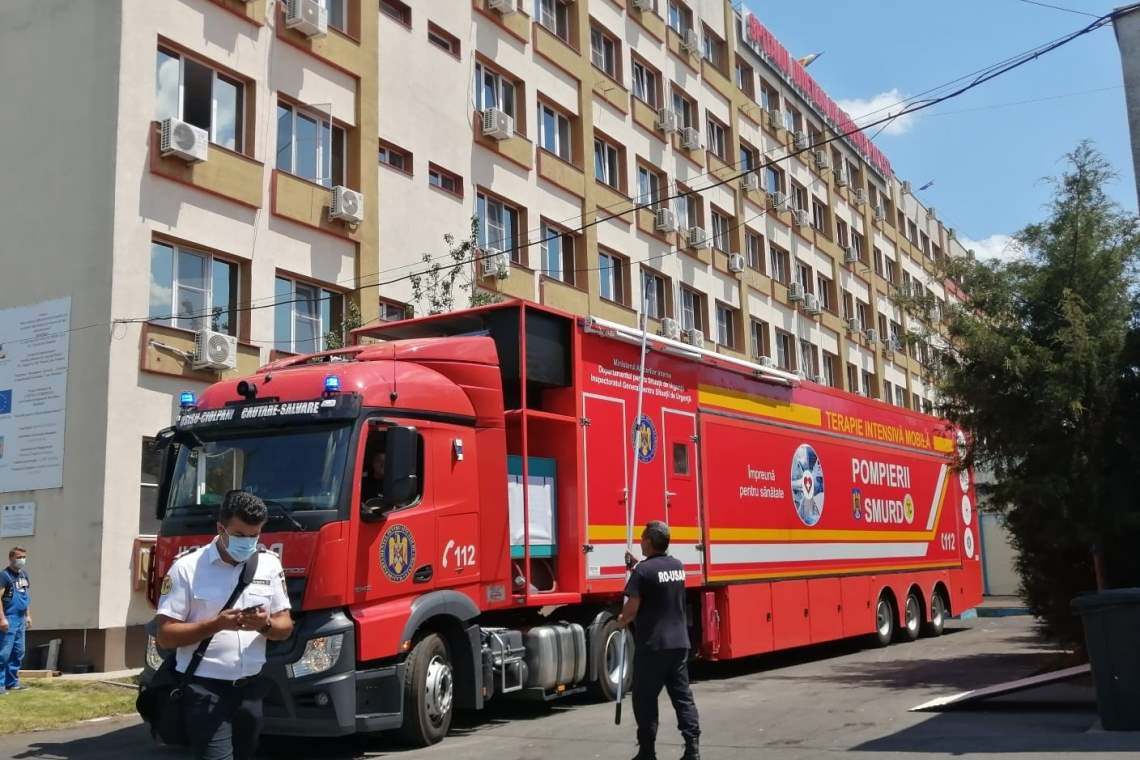 Unitatea mobilă de Terapie Intensivă în care au murit trei oameni, la Spitalul Victor Babeș, este cea permanent defectă de la Ploiești?