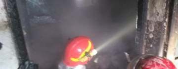Mai multe utilaje dintr-un siloz de cereale din Ploiești au ars într-un incendiu