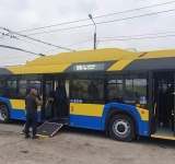 Primul troleibuz nou a ajuns la Ploiești