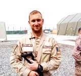 Lt-col Valentin Albu, jandarmul ploieștean care a consiliat trupele afgane, timp de șase luni