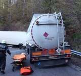 Combustibilul din autocisterna implicată în accidentul de la Cheia va fi transferat în altă cisternă