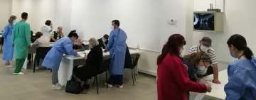 Câte persoane se estimează că se vor vaccina la "maratonul" de la Stadionul "Ilie Oană"