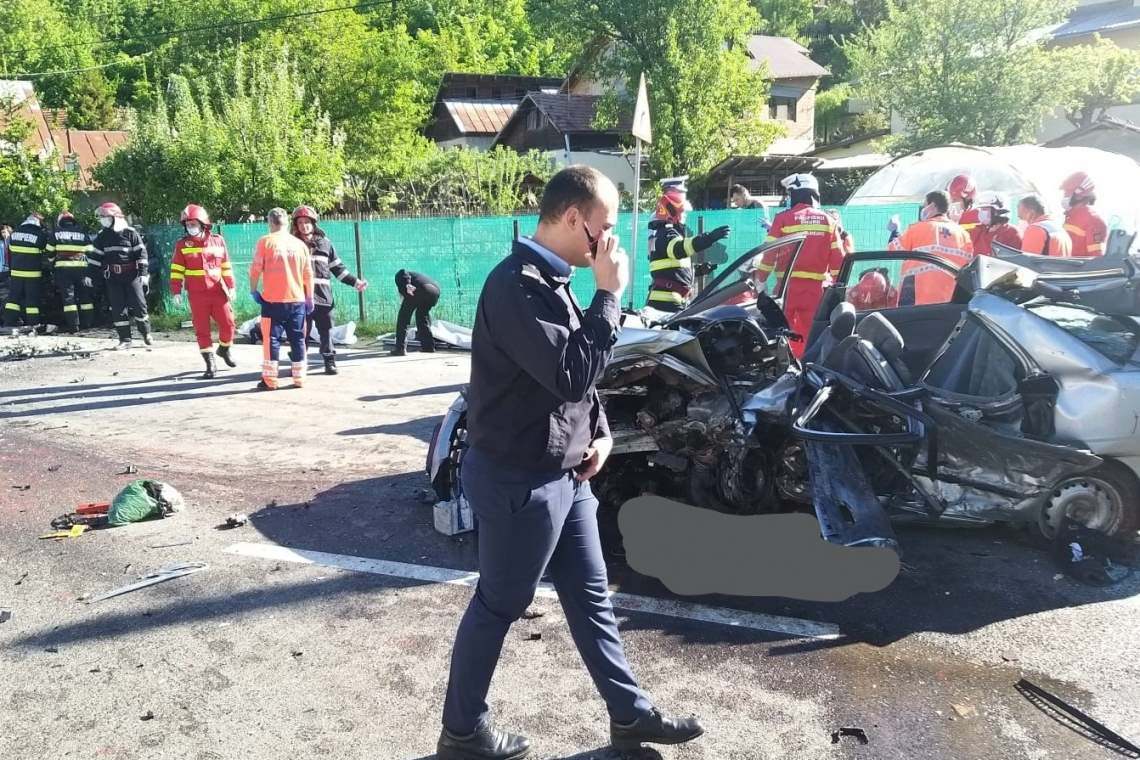 Cum s-a produs accidentul cu cinci morți, de la Nistorești. Date oficiale de la IPJ Prahova