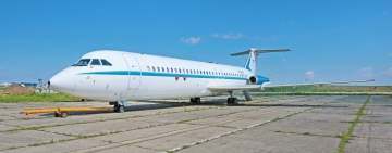 Avionul prezidențial RomBac folosit de Ceaușescu, scos la licitație, la prețul de pornire de 25.000 de euro