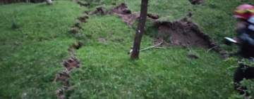 Alunecare de teren la Provița de Sus