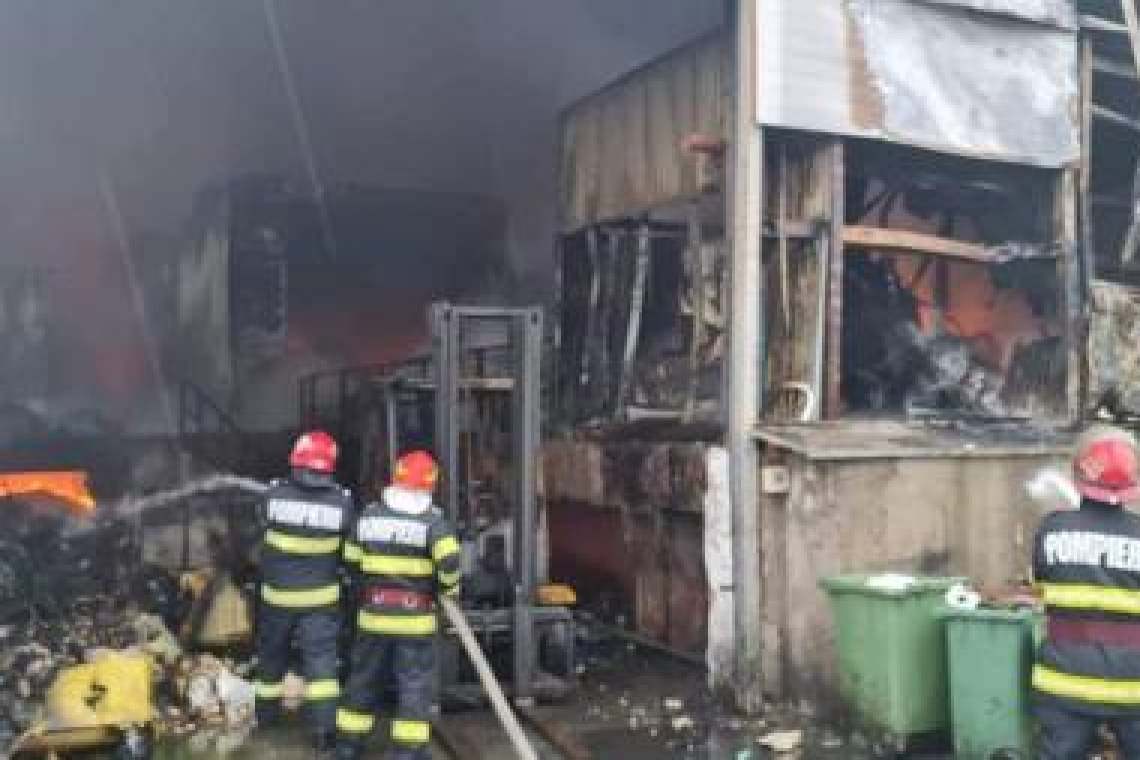 Ce a provocat incendiul de la incineratorul Ecoburn. Informații oficiale