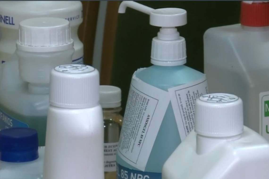 Dezinfectanți retrași de la utilizare, din mai multe unități medicale din țară