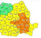 Prahova intră sub COD PORTOCALIU de ploi abundente, timp de două zile