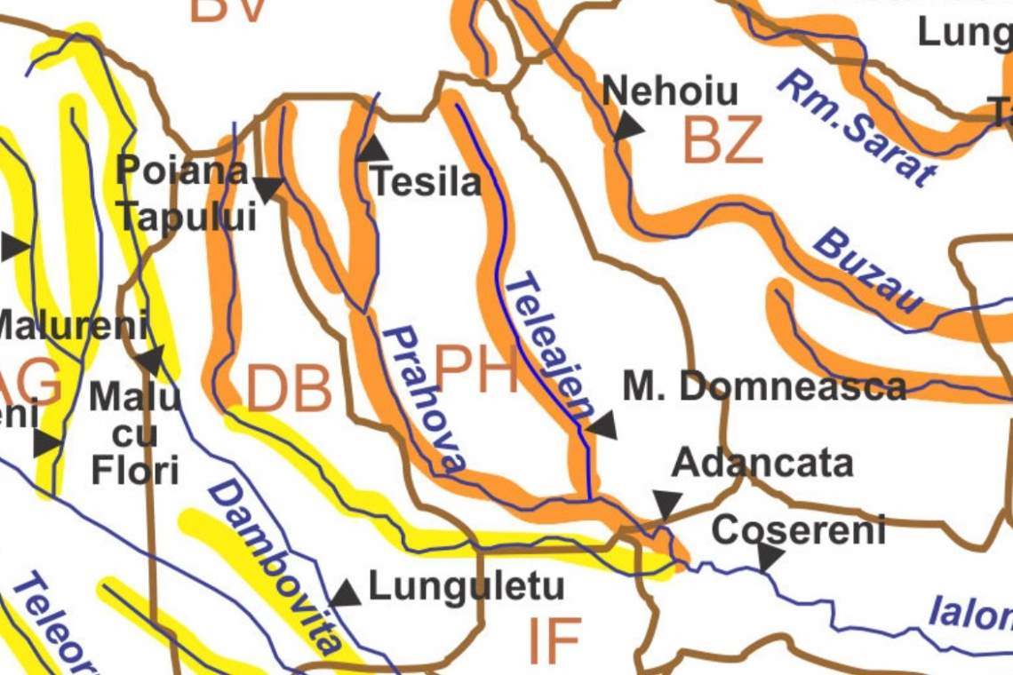 Râurile importante din Prahova, sub COD PORTOCALIU de inundații, până luni după-amiază