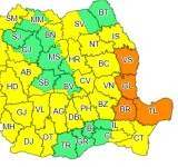 Caniculă în vestul țării, dar furtuni și grindină în Muntenia, inclusiv în Prahova