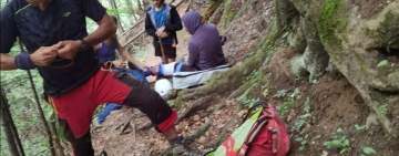 Salvamontiștii au recuperat de pe Jepii Mici un tânăr accidentat