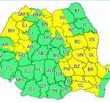 Avertizare Cod galben de instabilitate atmosferică, în Prahova