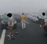 40 de mașini, implicate în carambolul de pe Autostrada Soarelui. Traficul blocat
