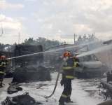 Incendiul din Fîntînele a fost stins de pompieri, după mai bine de două ore de luptă cu flăcările!