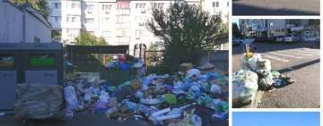 Gunoaiele fierte la soare, focar de infecție la câțiva metri de blocuri, în Ploiești! 