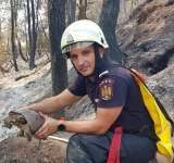  Pompier prahovean, salvator în infernul flăcărilor din Grecia