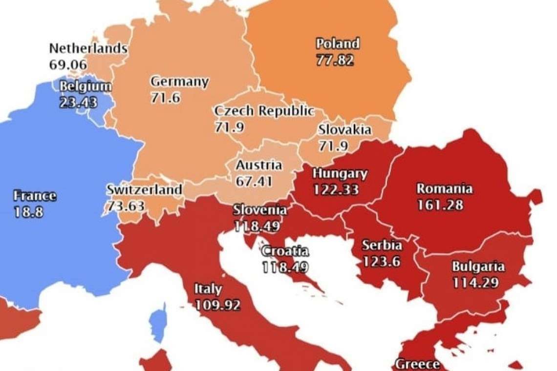 Radu Oprea, vicepreședinte PSD Prahova: "Nu este interesantă harta care arată că România plătește cel mai mare preț la energia electrică spot din Europa?"