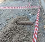 Proiectil găsit în curtea Upetrom Ploiești. Pompierii intervin pentru preluarea muniției